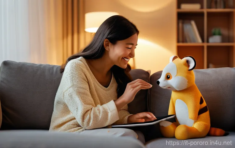 뽀로로의 교육적 효과 연구 - **"Creative Sparks: A child, approximately 7 years old, with bright, imaginative eyes and wearing co...